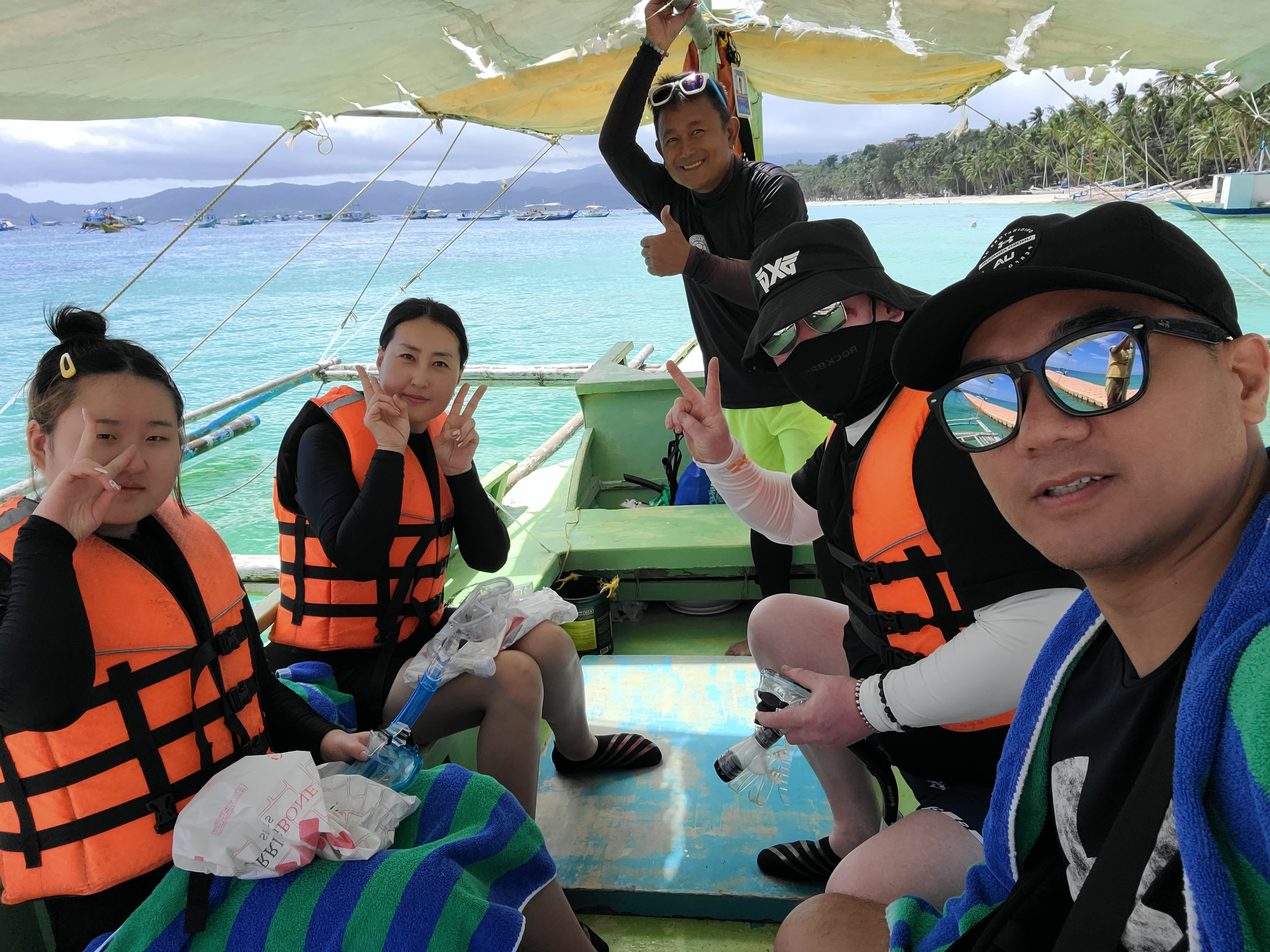 보라카이 가이드맨과(가이드 미키님과）