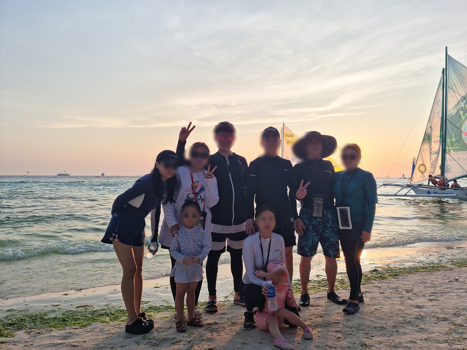 [보라카이] 가족들과 함께한 성공적인 보라카이 여행! (with 캐시가이드님, 쥬디가이드님, 라이안가이드님)