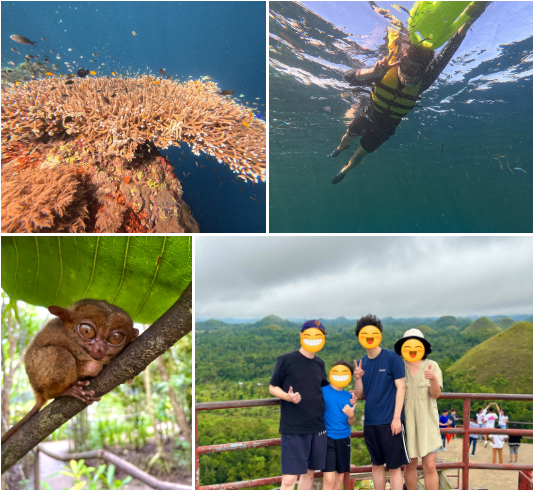 [보홀] 가족 첫 해외여행... 대만족!!