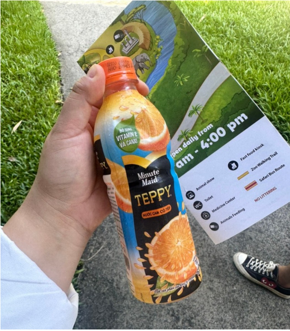 [나트랑] 가이드맨에서 준비해주신 베트남 오렌지 쥬스 맛있어요^^