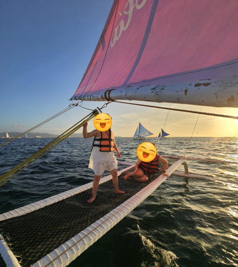 [보라카이] 쥬디,라이안 가이드ㅡ남편없이 초딩딸과 친구, 우리끼리 보라카이 여행^^