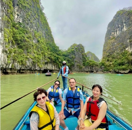 [하노이] 하노이 하롱베이 고급여행이었어요.